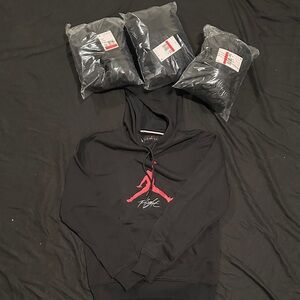 Jordan Black Pullover Hoodie